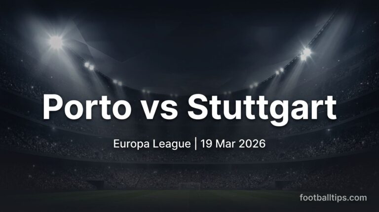 Porto vs Stuttgart Prediction: Europa League R16 Second Leg Preview & Odds