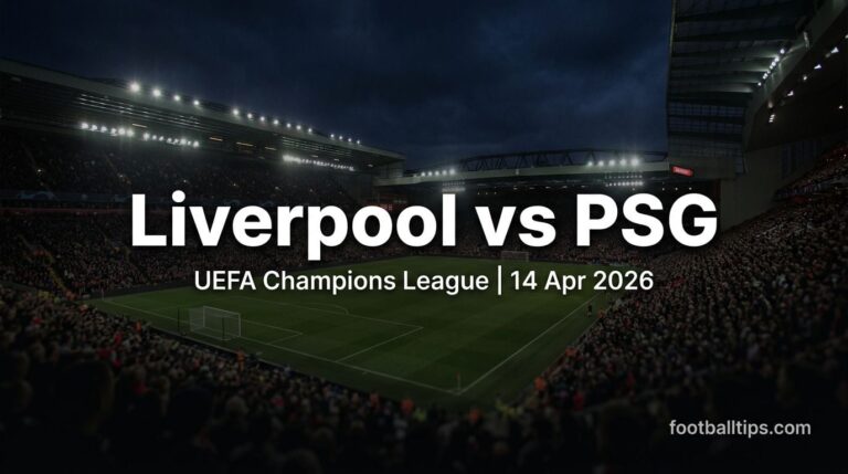 Liverpool vs PSG Prediction, Betting Tips & Preview | UCL Quarter-Final 2nd Leg