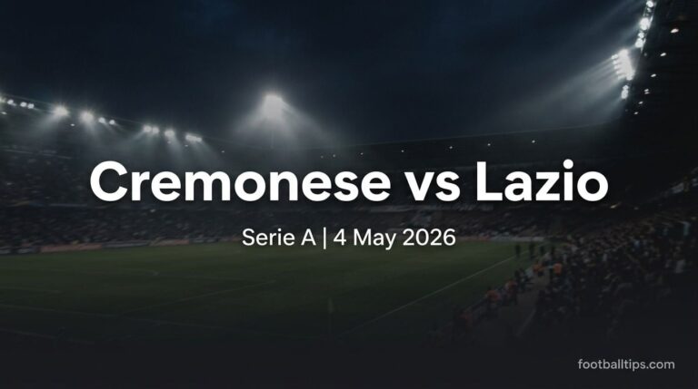 Cremonese vs Lazio Prediction, Odds & Preview – May 4, 2026
