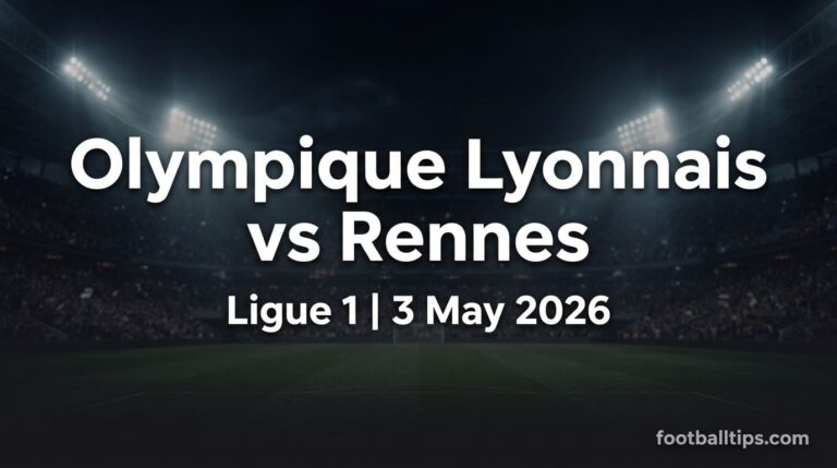 Olympique Lyonnais vs Rennes Prediction, Odds & Preview – May 3, 2026