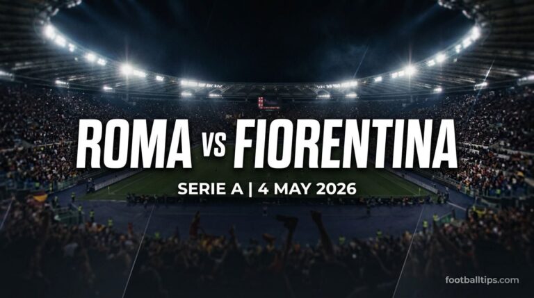 Roma vs Fiorentina Prediction, Odds & Preview – May 4, 2026