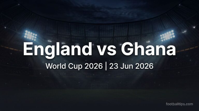 Paddy Power 50/1 A Goal To Be Scored: England vs Ghana Enhanced Odds Offer