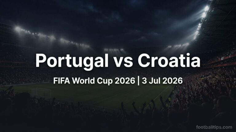 Portugal vs Croatia Preview, Predictions & Betting Tips | FIFA World Cup 2026