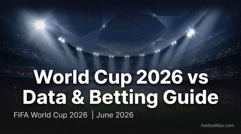 WC 2026: The Stats That Tell the Real Story (And the Bets They Point To)