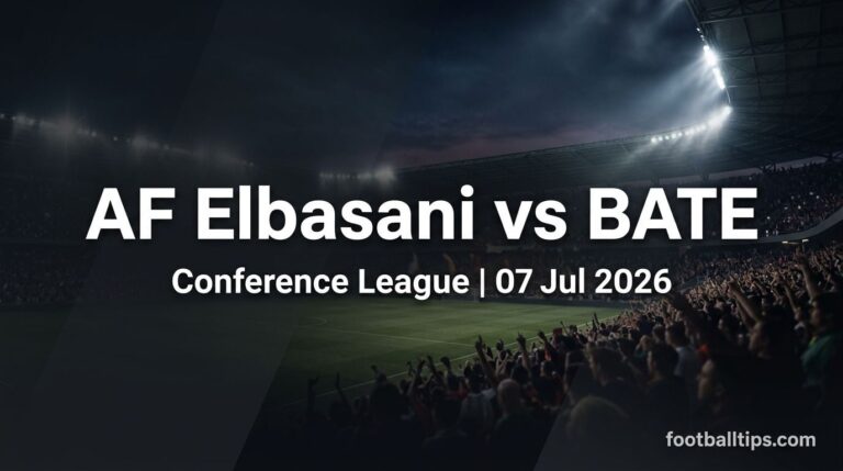 AF Elbasani vs BATE Prediction & Tips | Conference League
