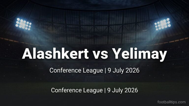 Alashkert vs Yelimay Preview, Predictions & Betting Tips | FootballTips