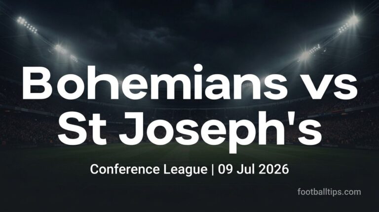 Bohemians vs St Joseph’s Preview, Predictions & Betting Tips | FootballTips