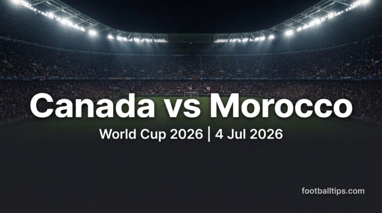 Canada vs Morocco Preview, Predictions & Betting Tips – World Cup 2026