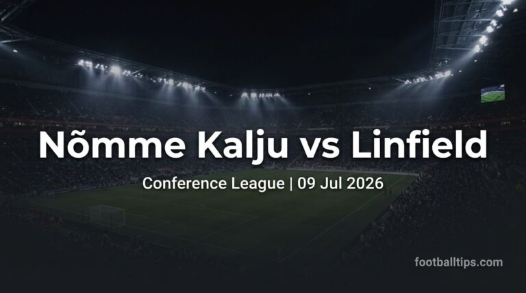 Nõmme Kalju vs Linfield Preview, Predictions & Betting Tips | FootballTips