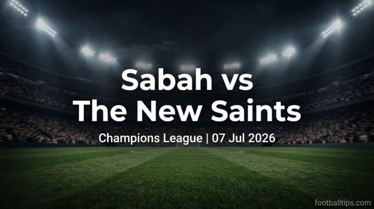 Sabah vs The New Saints Preview, Predictions & Betting Tips | FootballTips