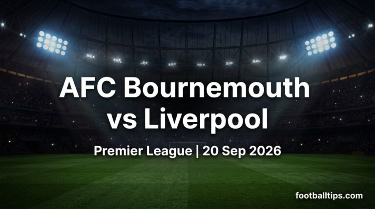 Bournemouth vs Liverpool Prediction, Betting Tips & Odds