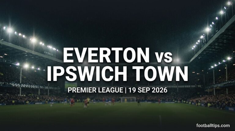 Everton vs Ipswich Town Prediction, Betting Tips & Odds