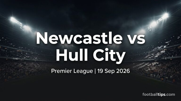 Newcastle vs Hull City Prediction, Betting Tips & Odds