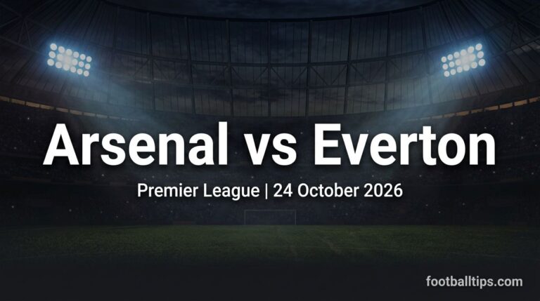 Arsenal vs Everton Prediction, Betting Tips & Odds