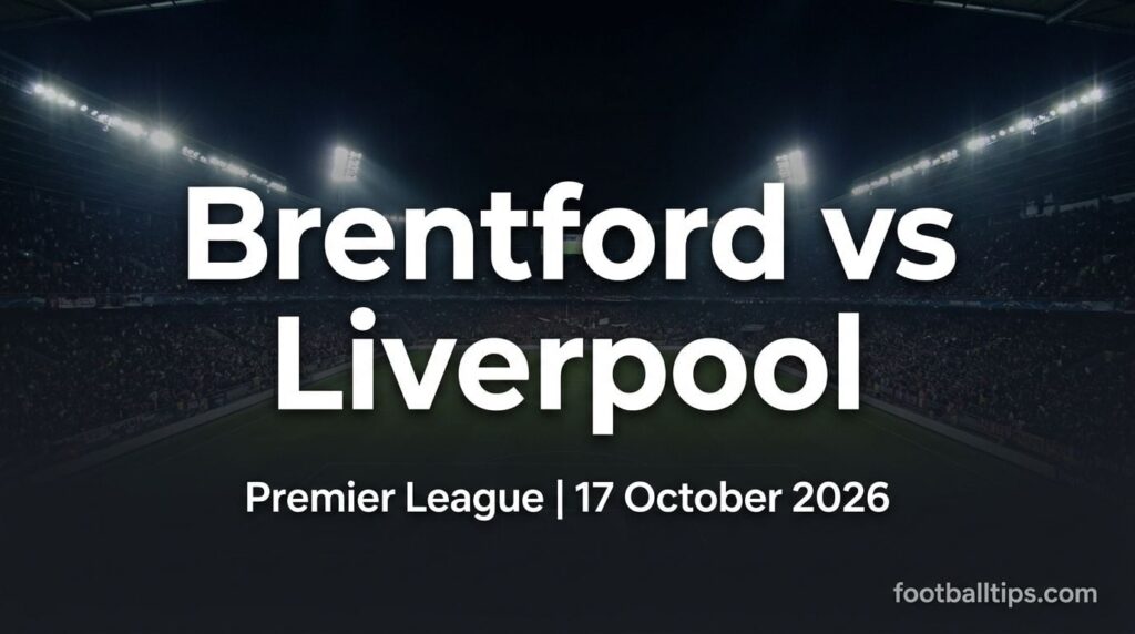 Brentford vs Liverpool preview, Premier League, 17 October 2026
