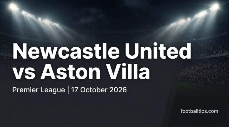 Newcastle United vs Aston Villa Prediction, Betting Tips & Odds